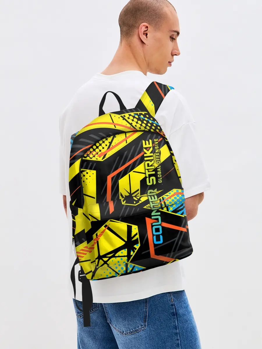 Рюкзак джинсовый / Counter-Strike