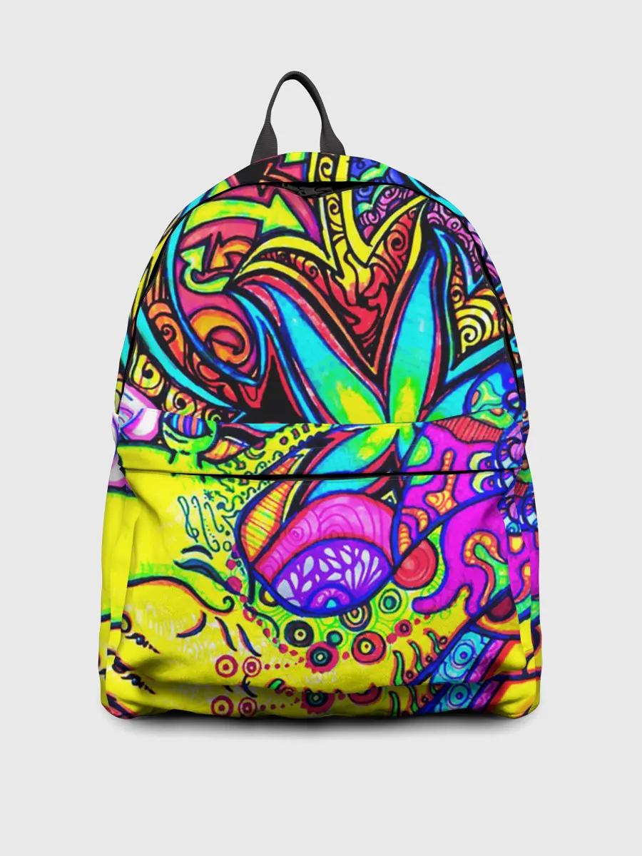 Рюкзак джинсовый / PSY ABSTRACTION