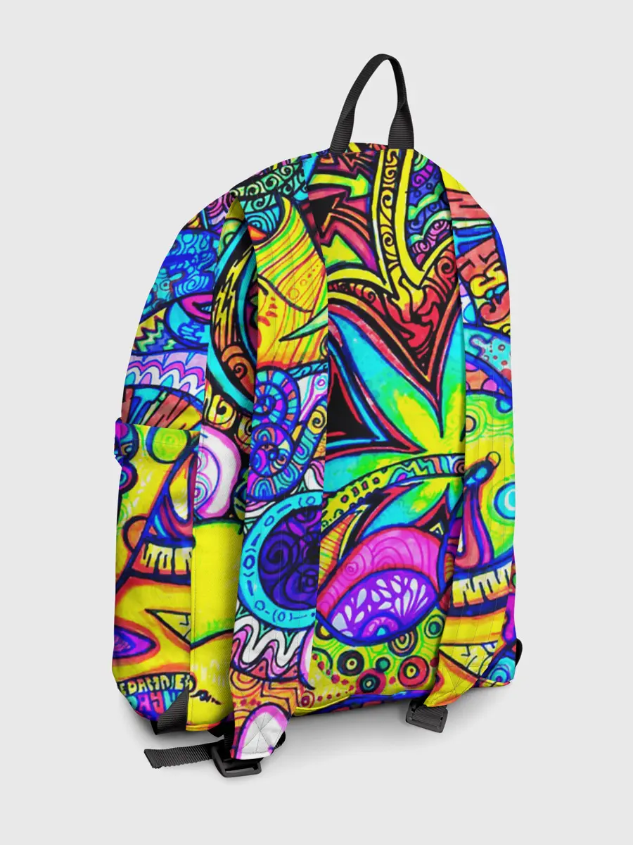 Рюкзак джинсовый / PSY ABSTRACTION