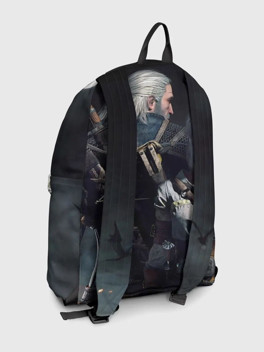 Рюкзак джинсовый / Ведьмак Геральд