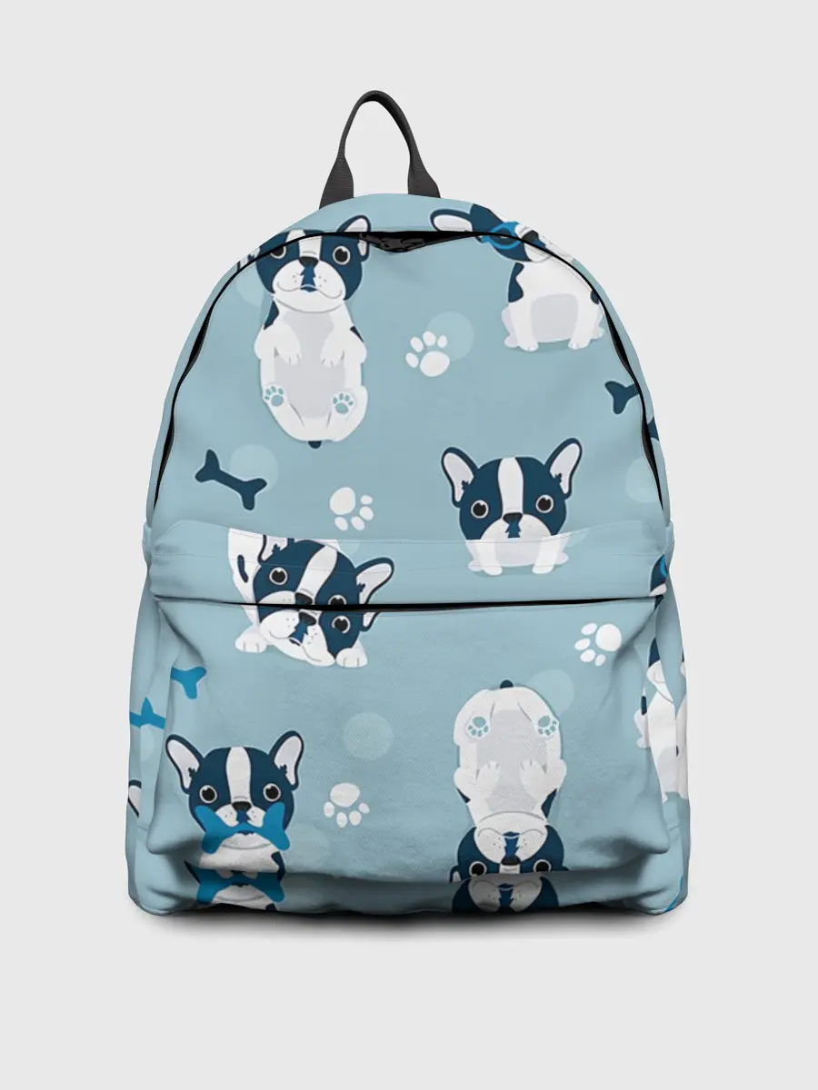 Рюкзак джинсовый / Собачки