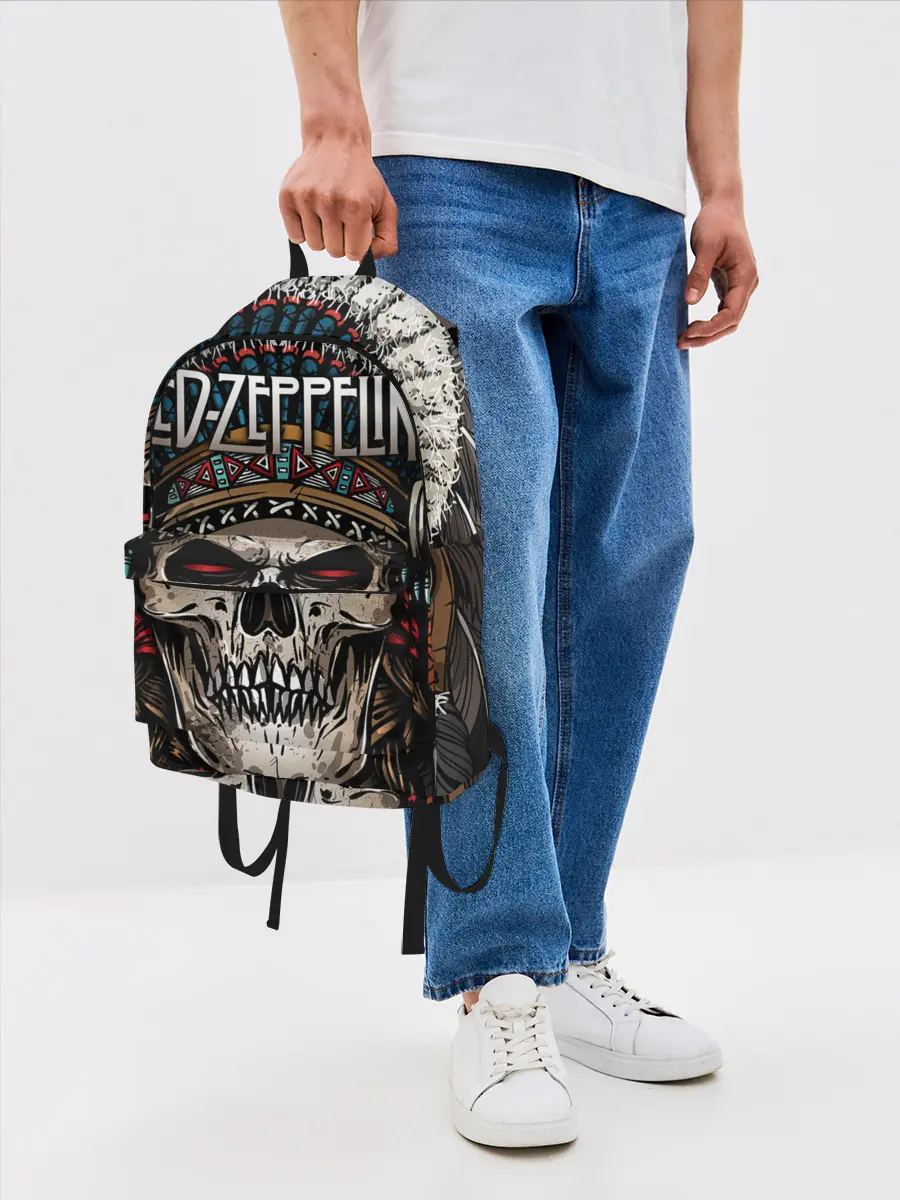 Рюкзак джинсовый / Led Zeppelin
