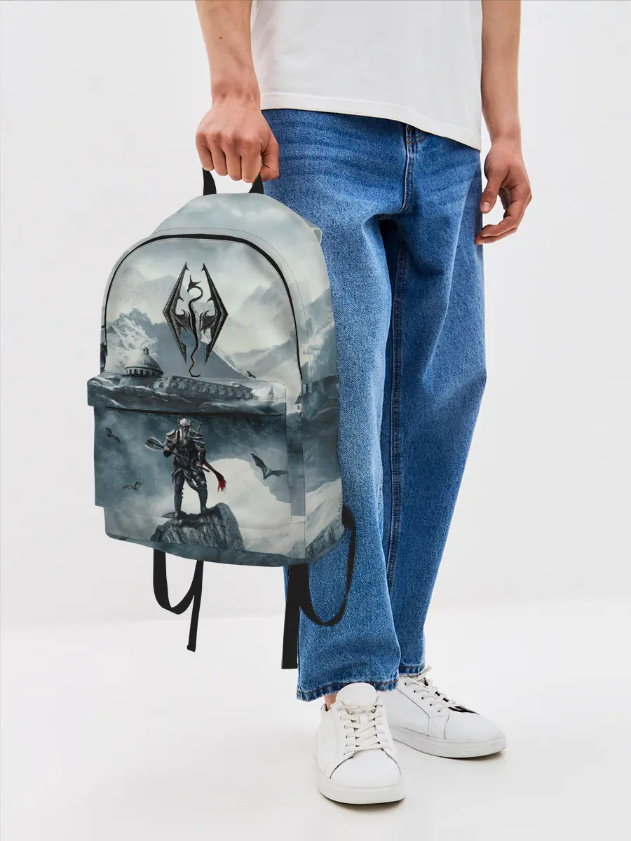Рюкзак джинсовый / Skyrim Warrior