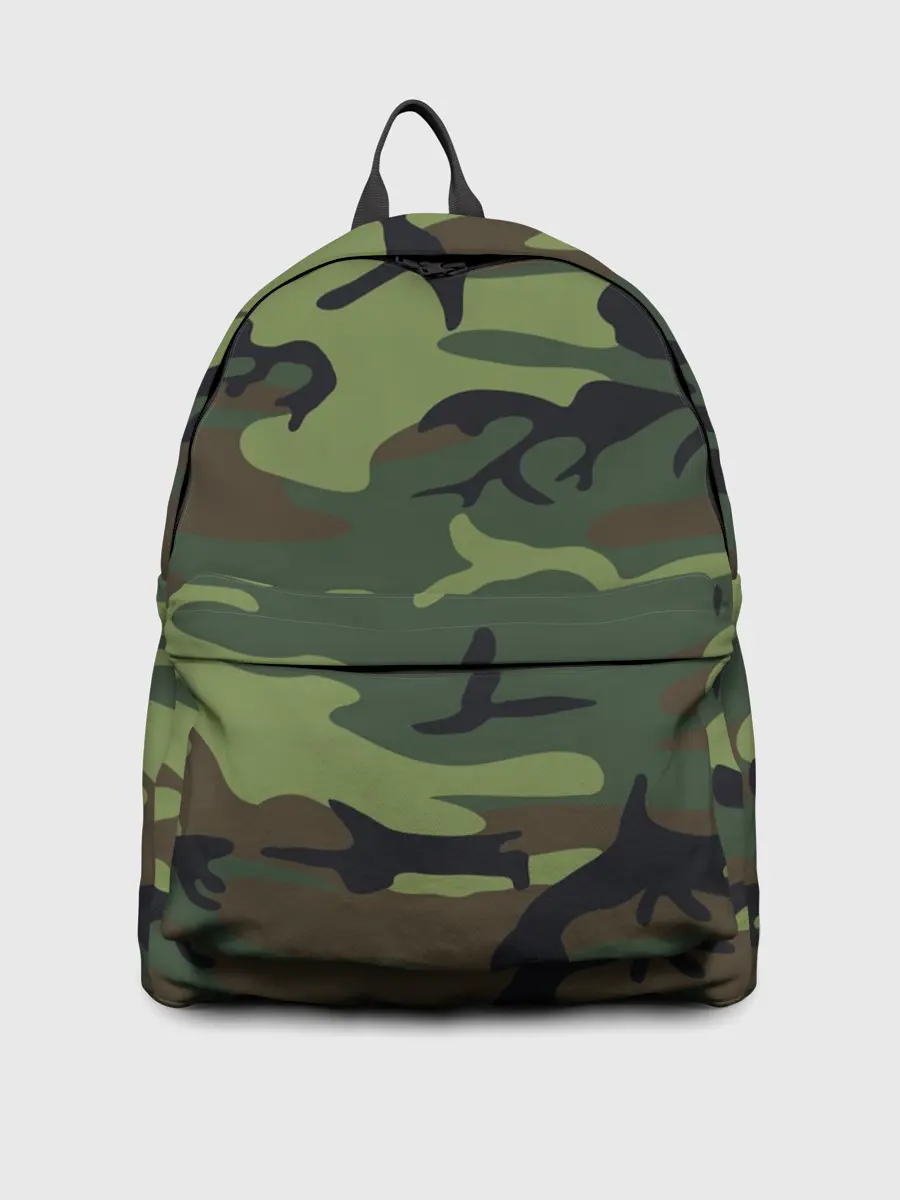 Рюкзак джинсовый / Военный камуфляж