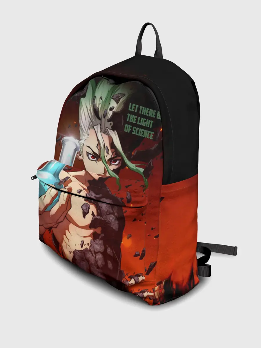 Рюкзак джинсовый / Доктор Стоун