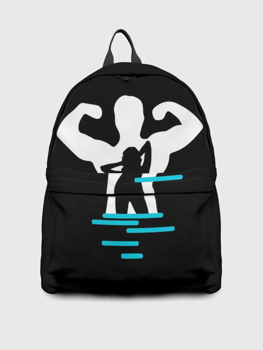 Рюкзак джинсовый / титан