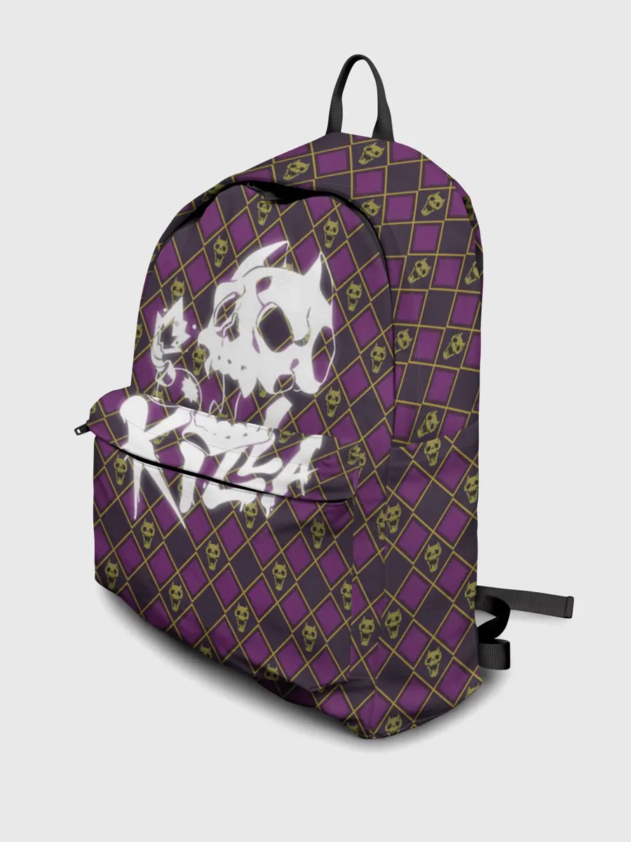 Рюкзак джинсовый / KILLER QUEEN белая на узоре