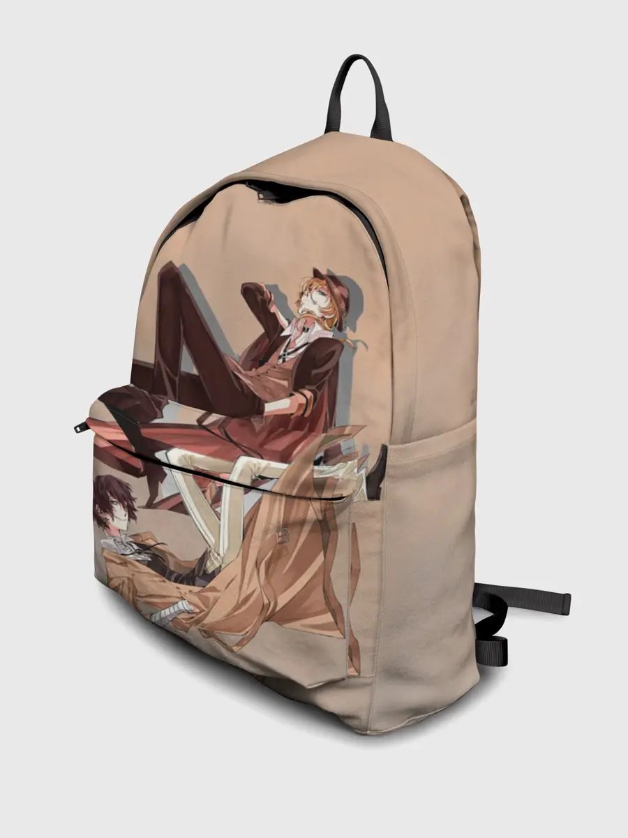 Рюкзак джинсовый / Дазай и Чуя