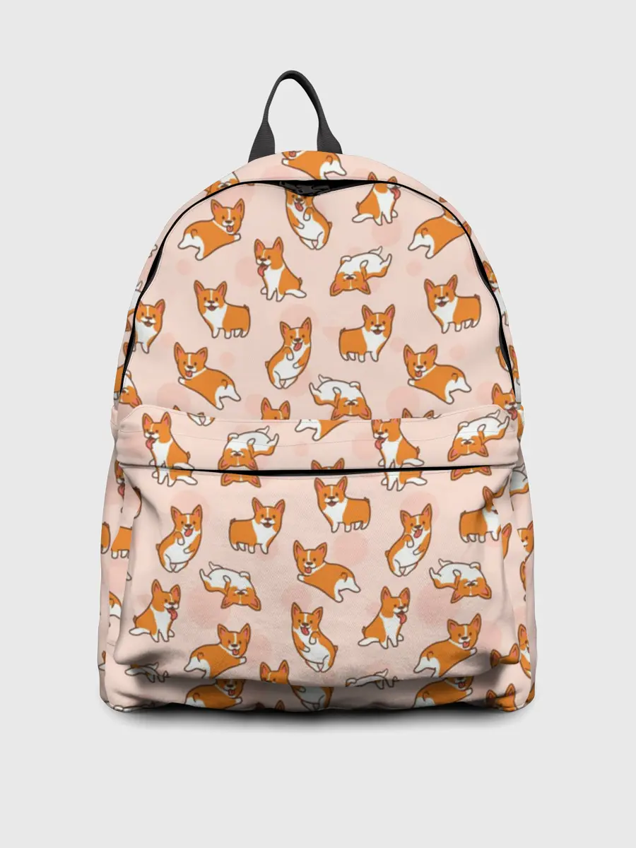 Рюкзак джинсовый / Корги