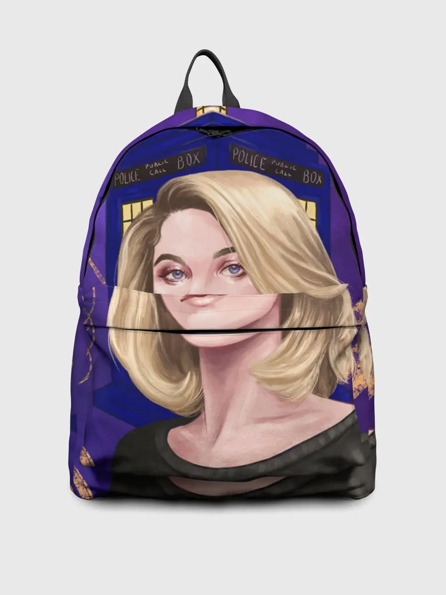 Рюкзак джинсовый / ДОКТОР КТО