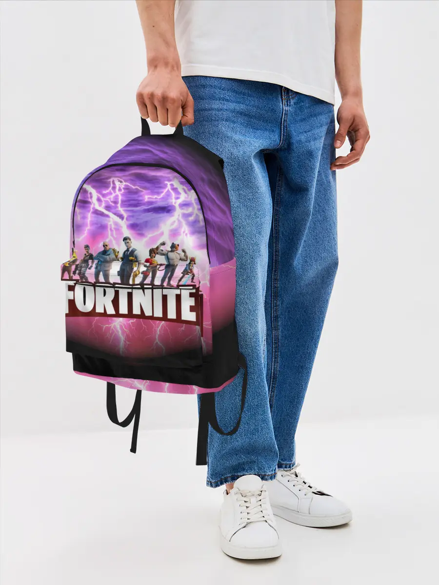 Рюкзак джинсовый / Fortnite