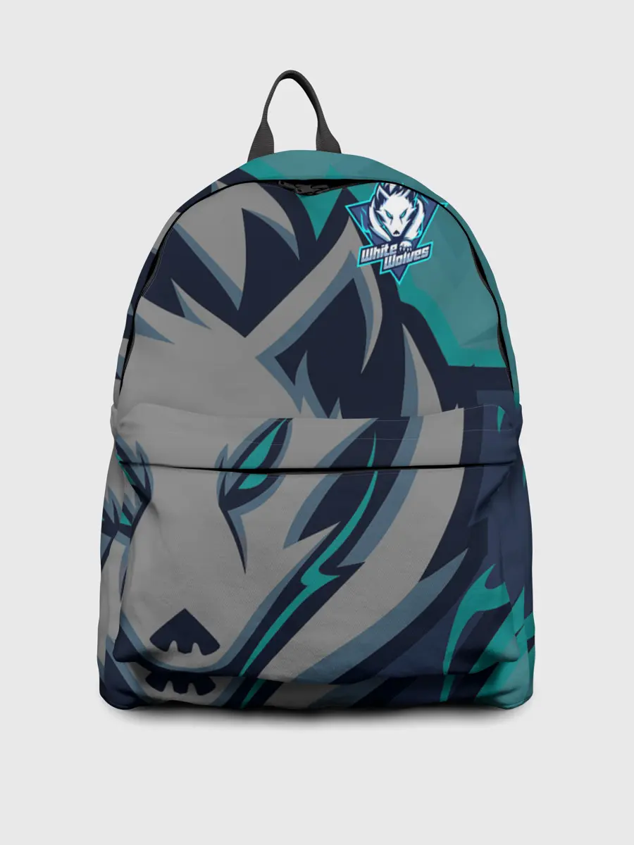 Рюкзак джинсовый / Форма White wolves