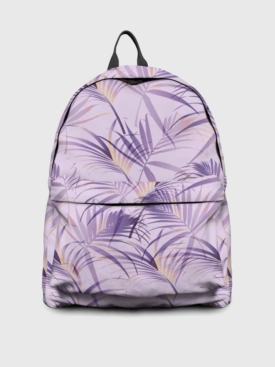 Рюкзак джинсовый / Листья