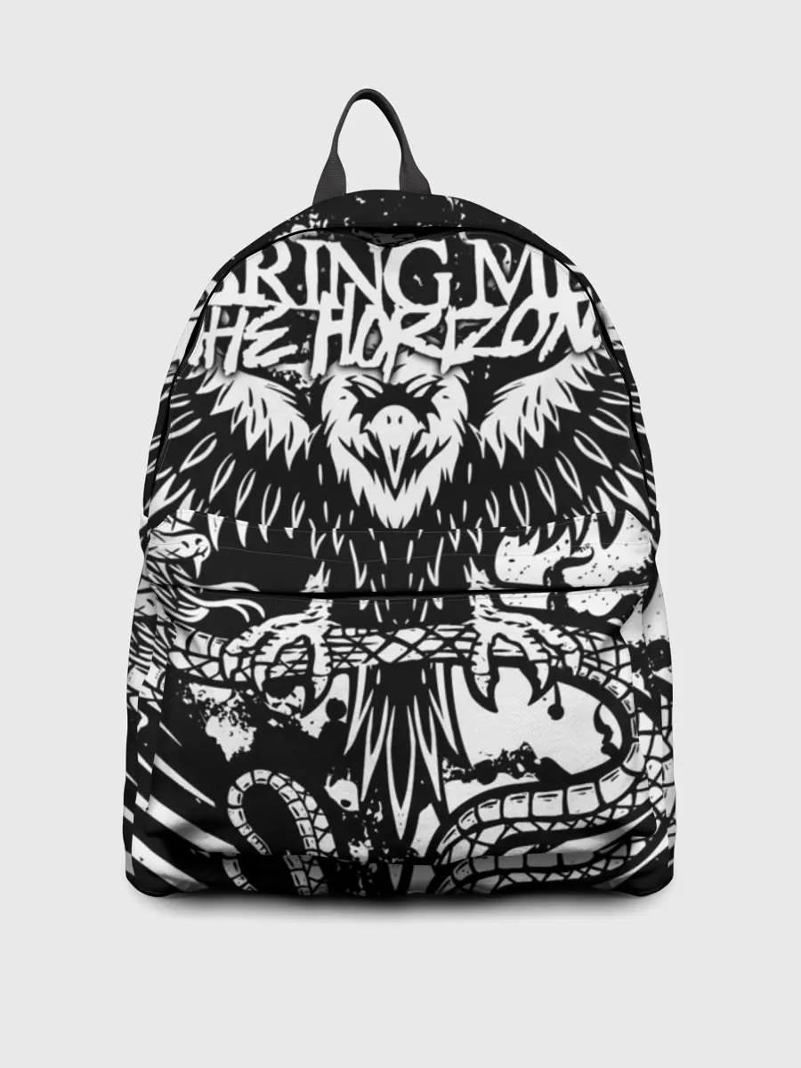 Рюкзак джинсовый / Bring Me the Horizon