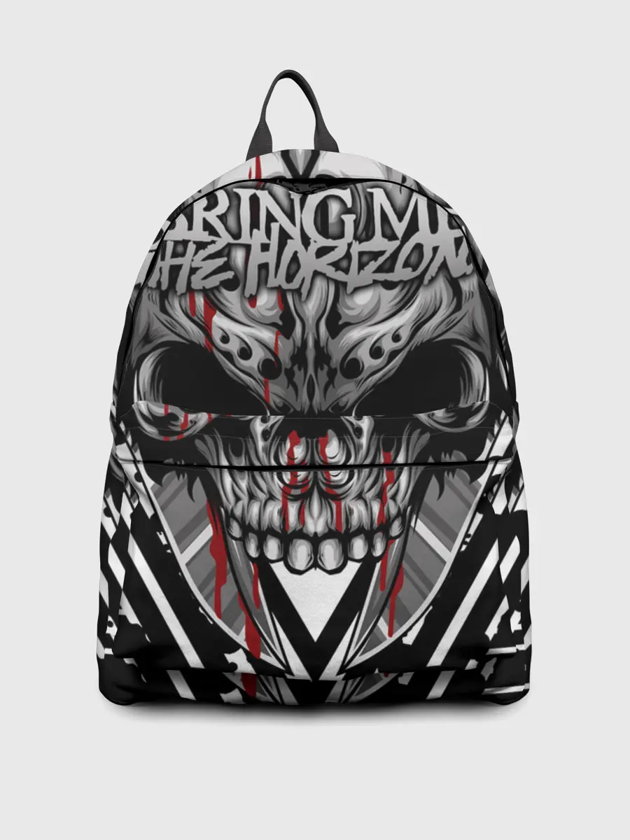 Рюкзак джинсовый / Bring Me the Horizon