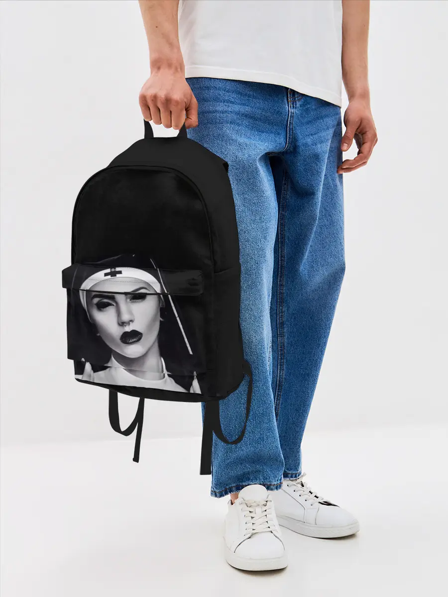 Рюкзак джинсовый / МОНАХИНЯ