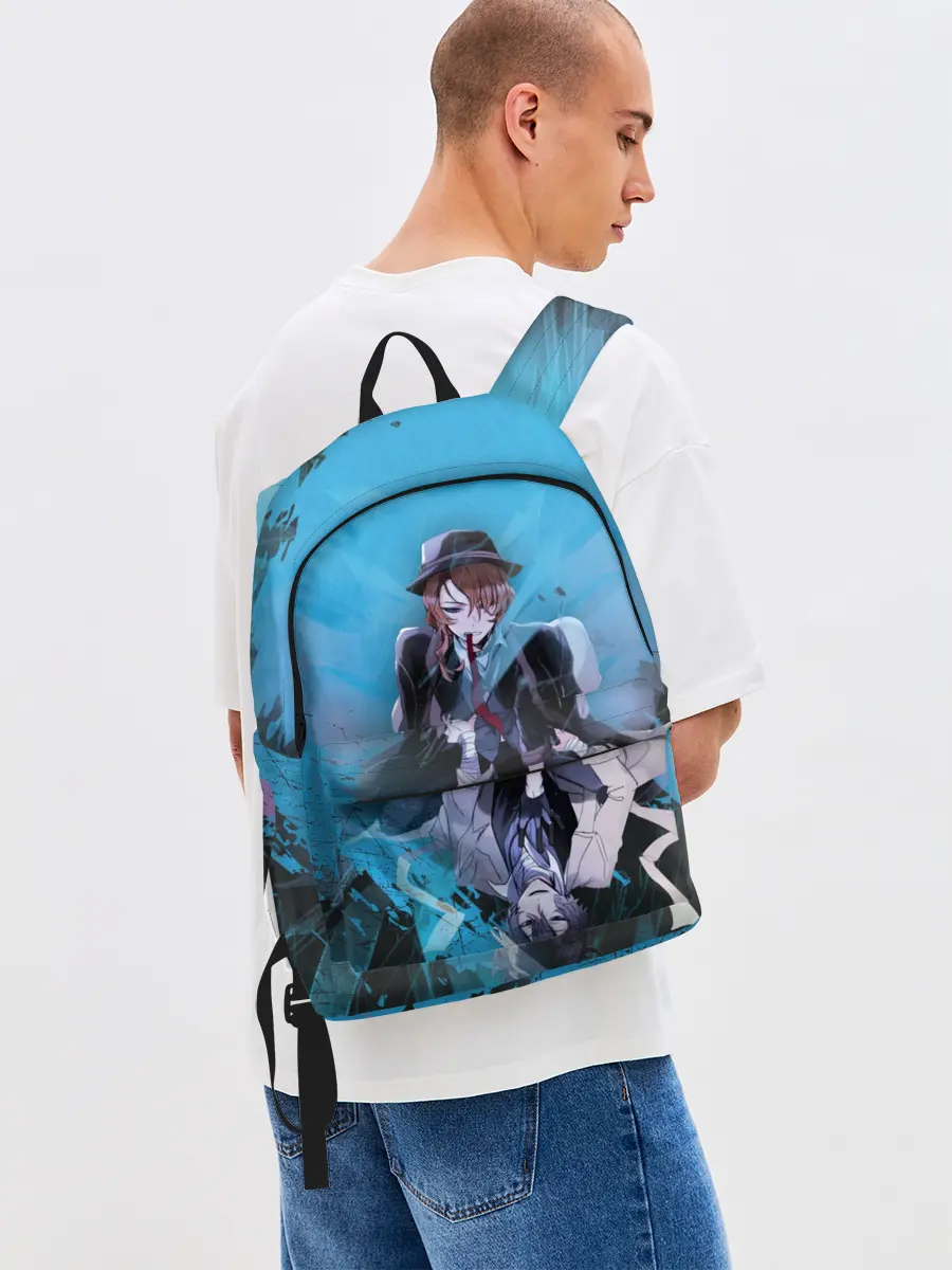 Рюкзак джинсовый / Osamu and Chuya