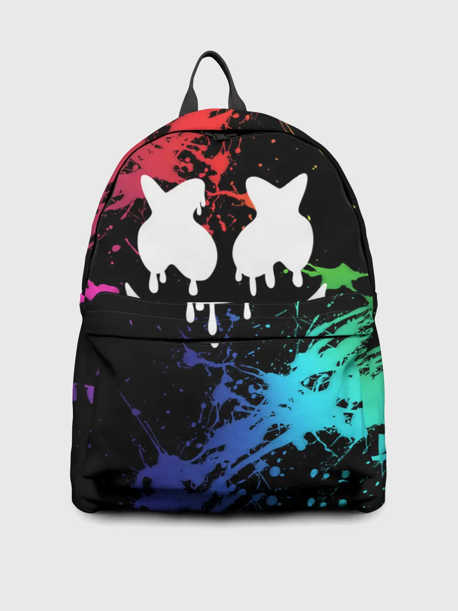 Рюкзак джинсовый / Marshmello