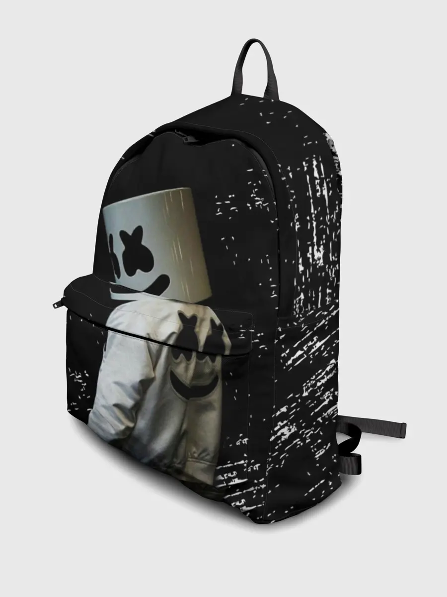 Рюкзак джинсовый / Marshmello