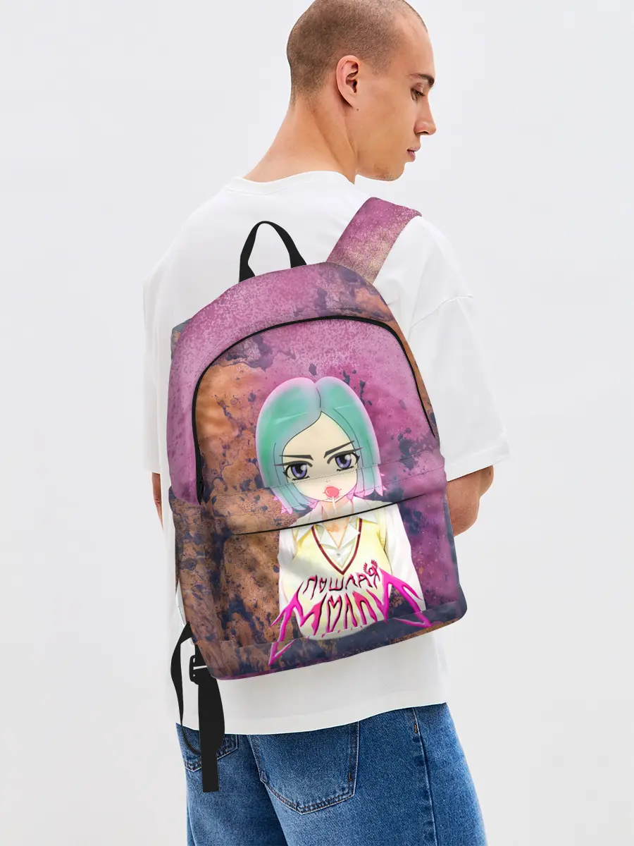 Рюкзак джинсовый / Пошлая Молли Арт