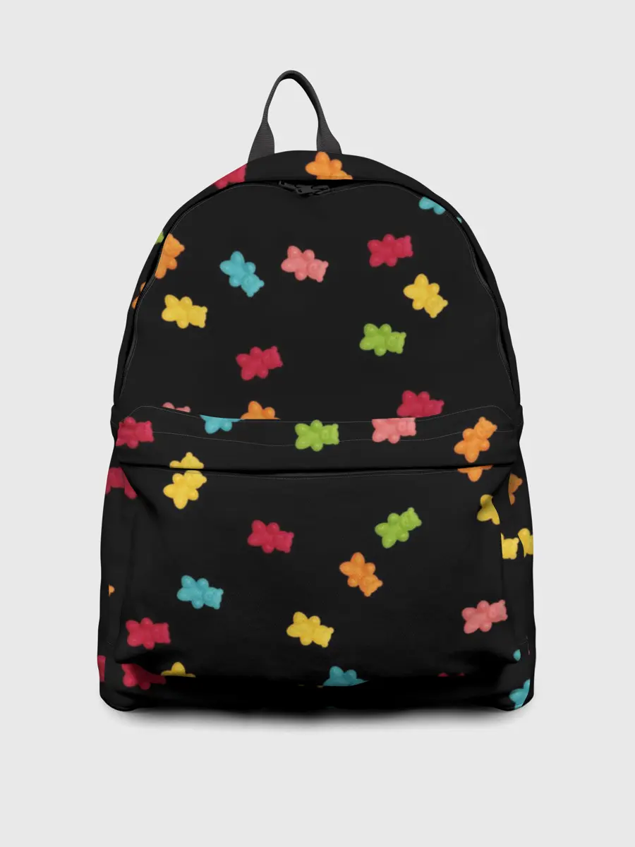 Рюкзак джинсовый / Мармеладные мишки