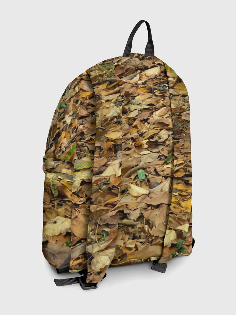 Рюкзак джинсовый / Листья