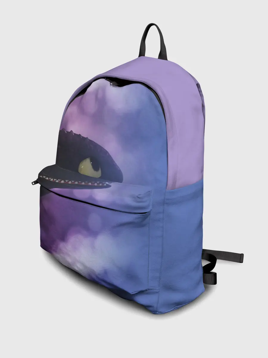 Рюкзак джинсовый / КАК ПРИРУЧИТЬ ДРАКОНА