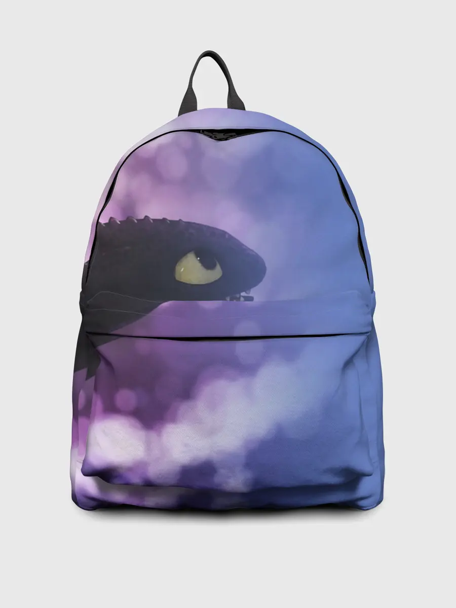 Рюкзак джинсовый / КАК ПРИРУЧИТЬ ДРАКОНА