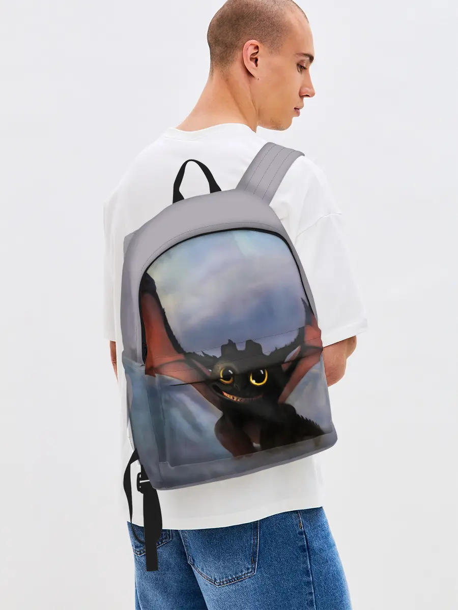 Рюкзак джинсовый / Беззубик