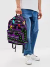 Рюкзак джинсовый / PAC-MAN 3D
