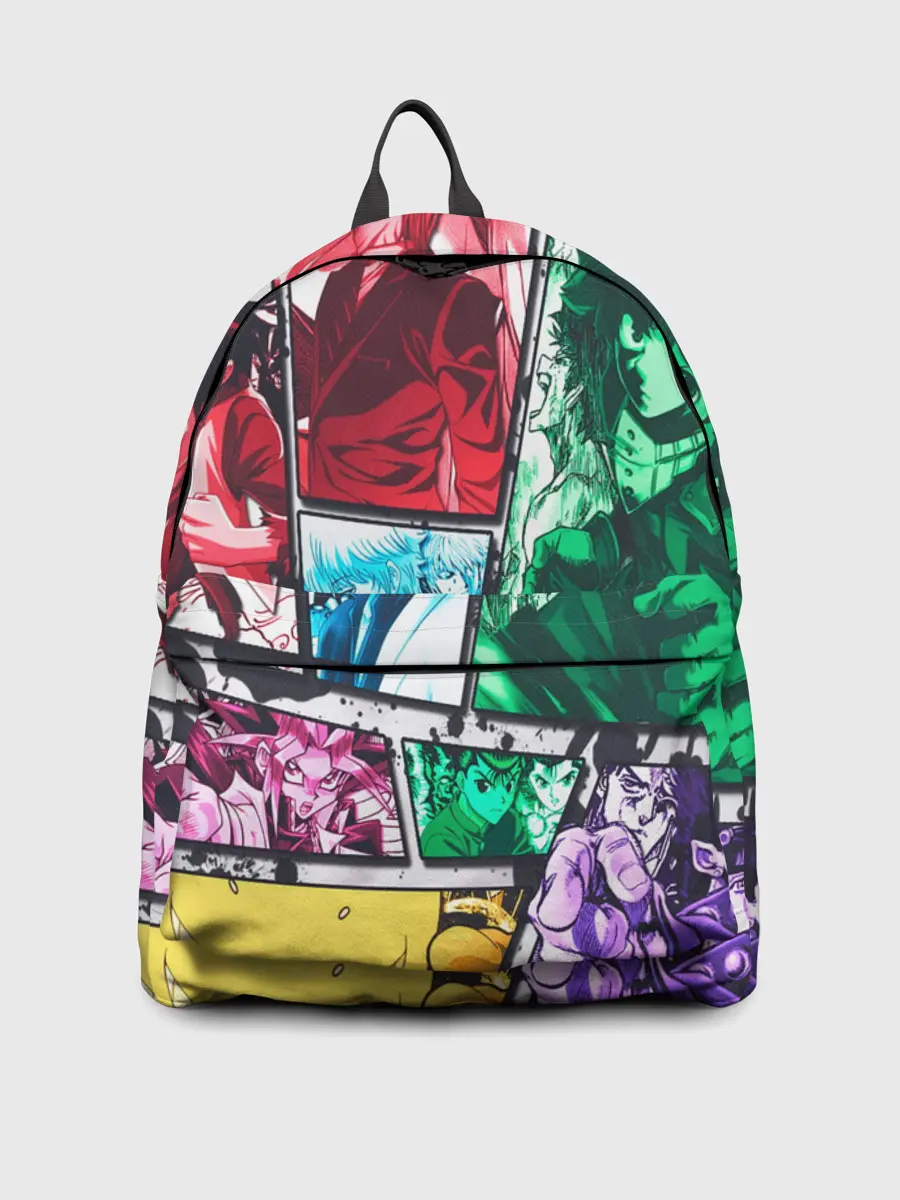 Рюкзак джинсовый / EPIC MAIN ANIME CHARACTERS 3D!