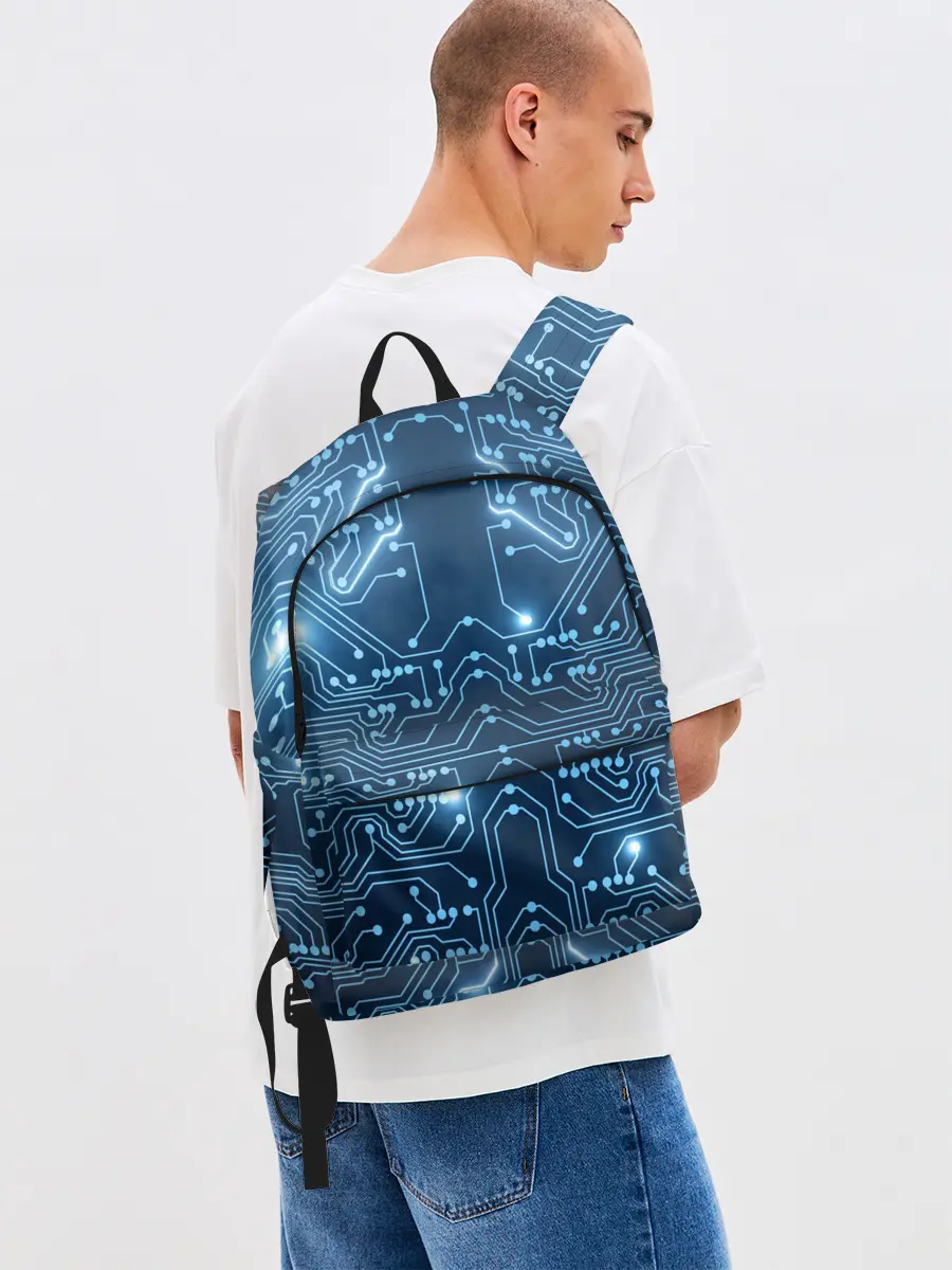 Рюкзак джинсовый / Системная плата