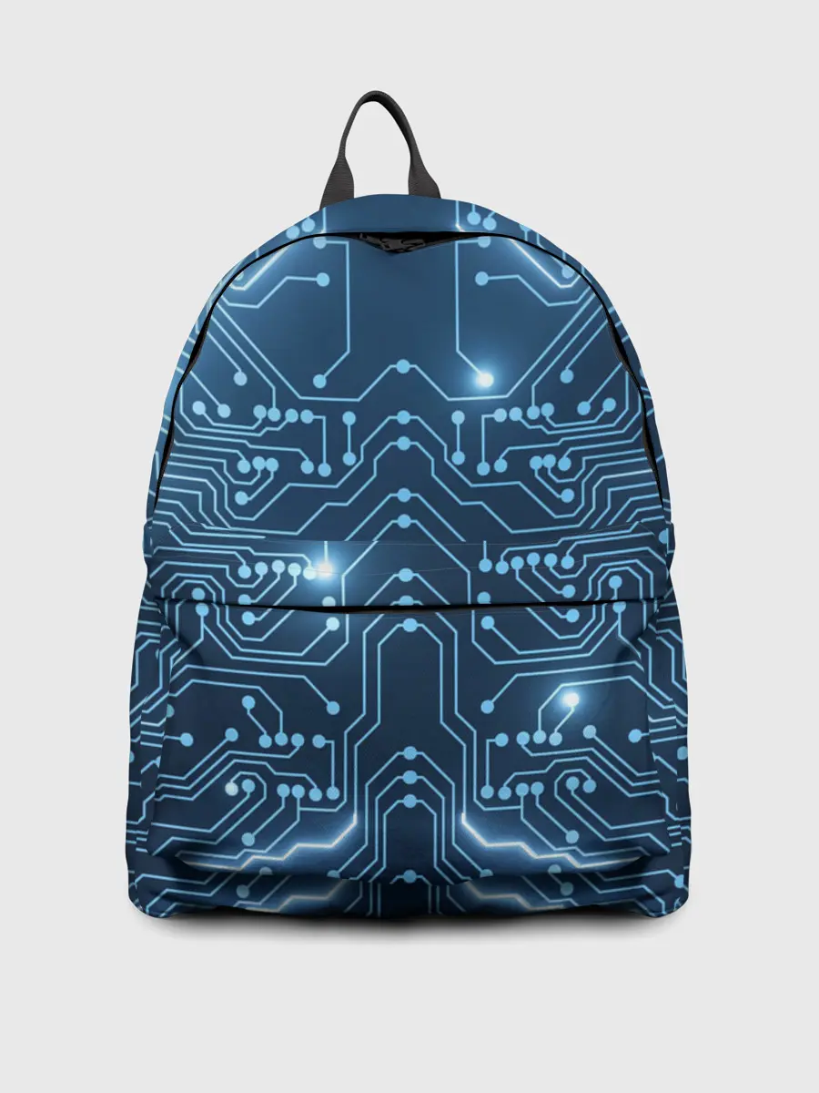 Рюкзак джинсовый / Системная плата