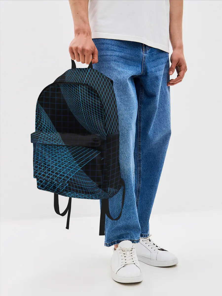 Рюкзак джинсовый / Сетка