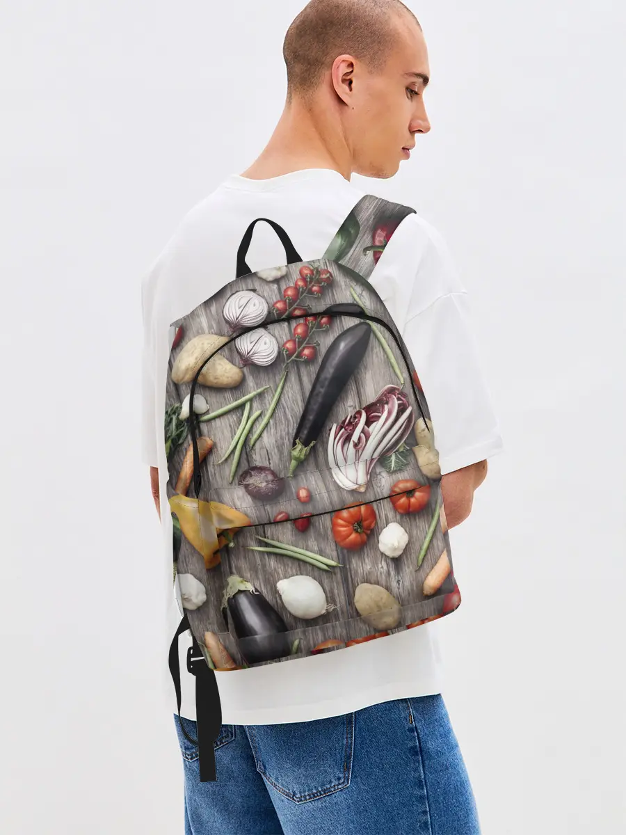 Рюкзак джинсовый / Еда