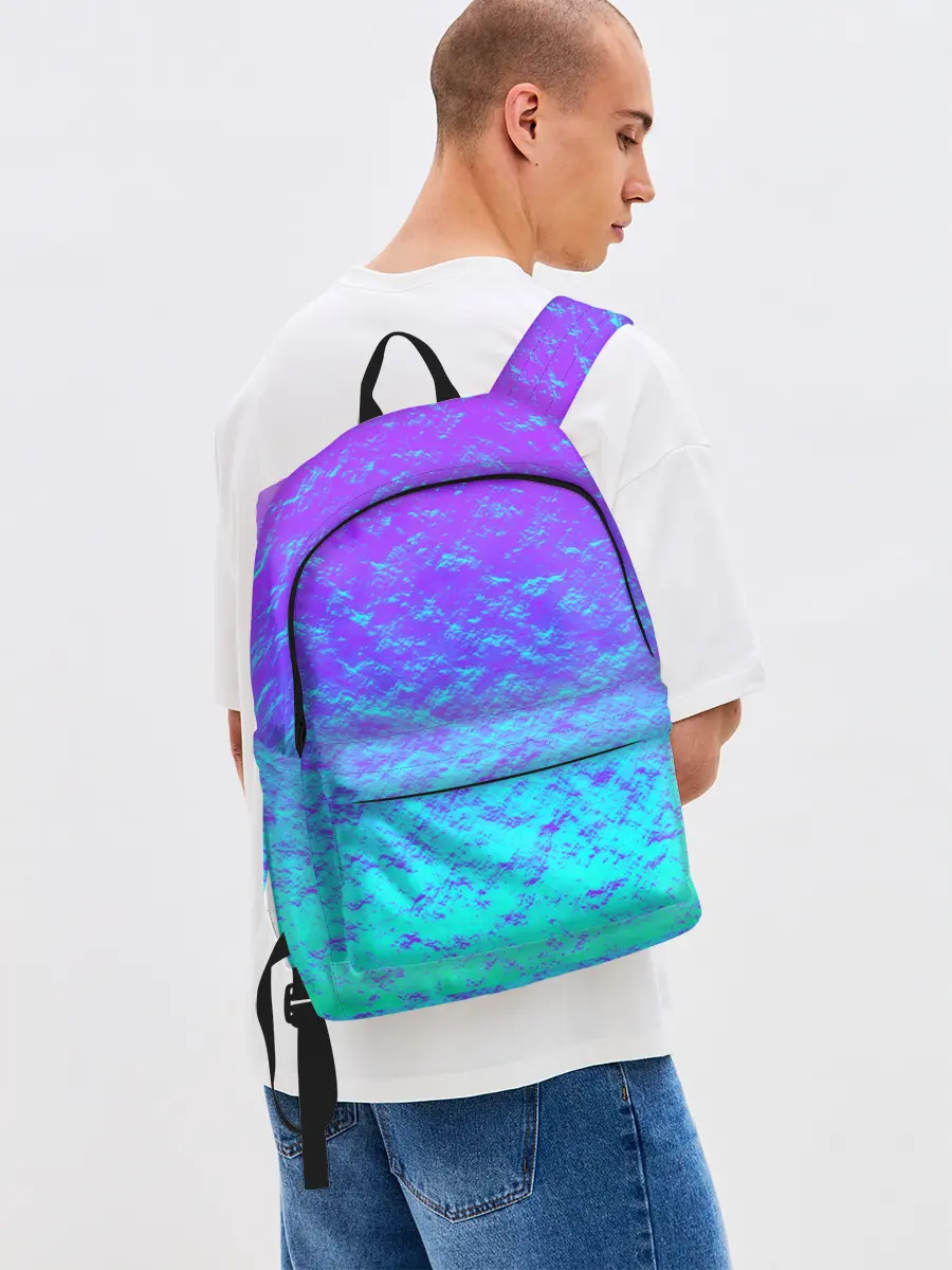 Рюкзак джинсовый / ПЕРЛАМУТР