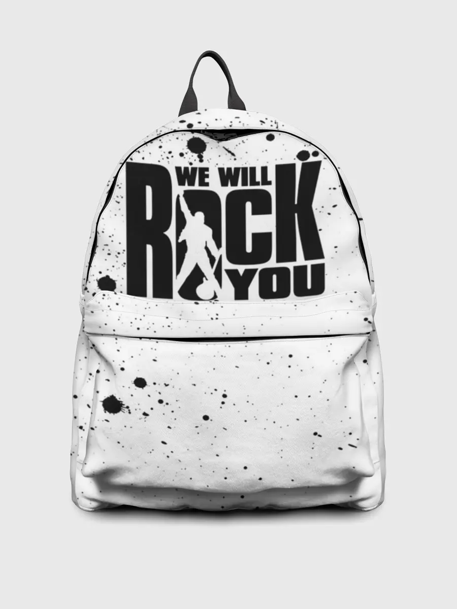 Рюкзак джинсовый / Queen - We Will Rock You