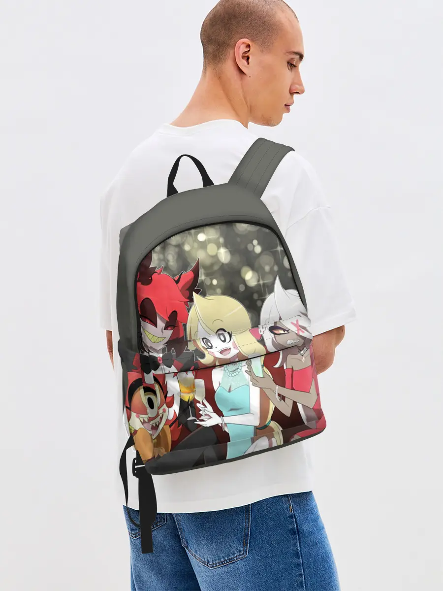 Рюкзак джинсовый / ОТЕЛЬ ХАЗБИН