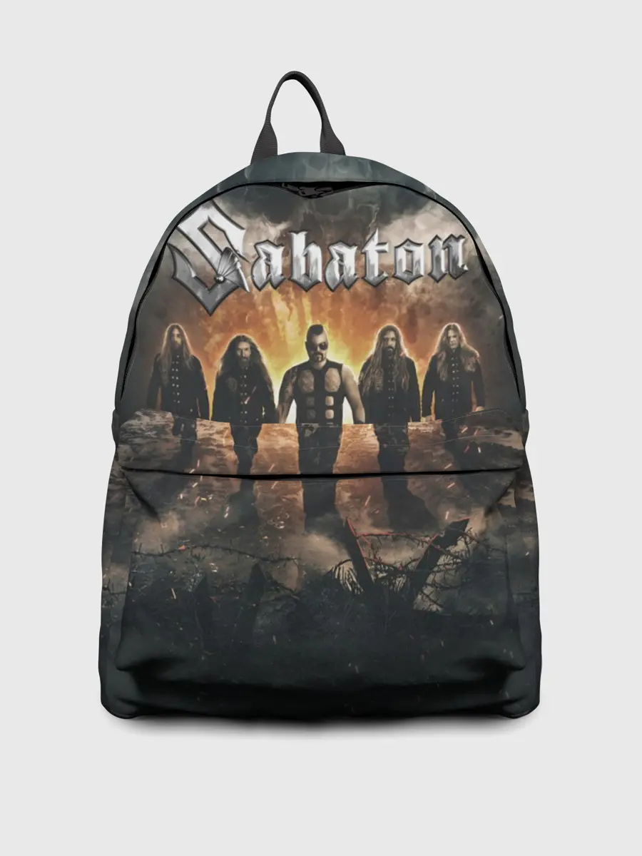 Рюкзак джинсовый / Sabaton Band