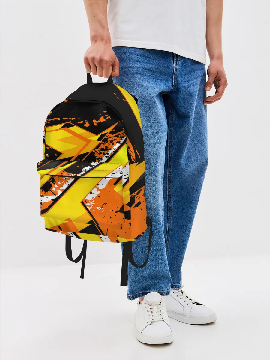 Рюкзак джинсовый / orange cheeky rust