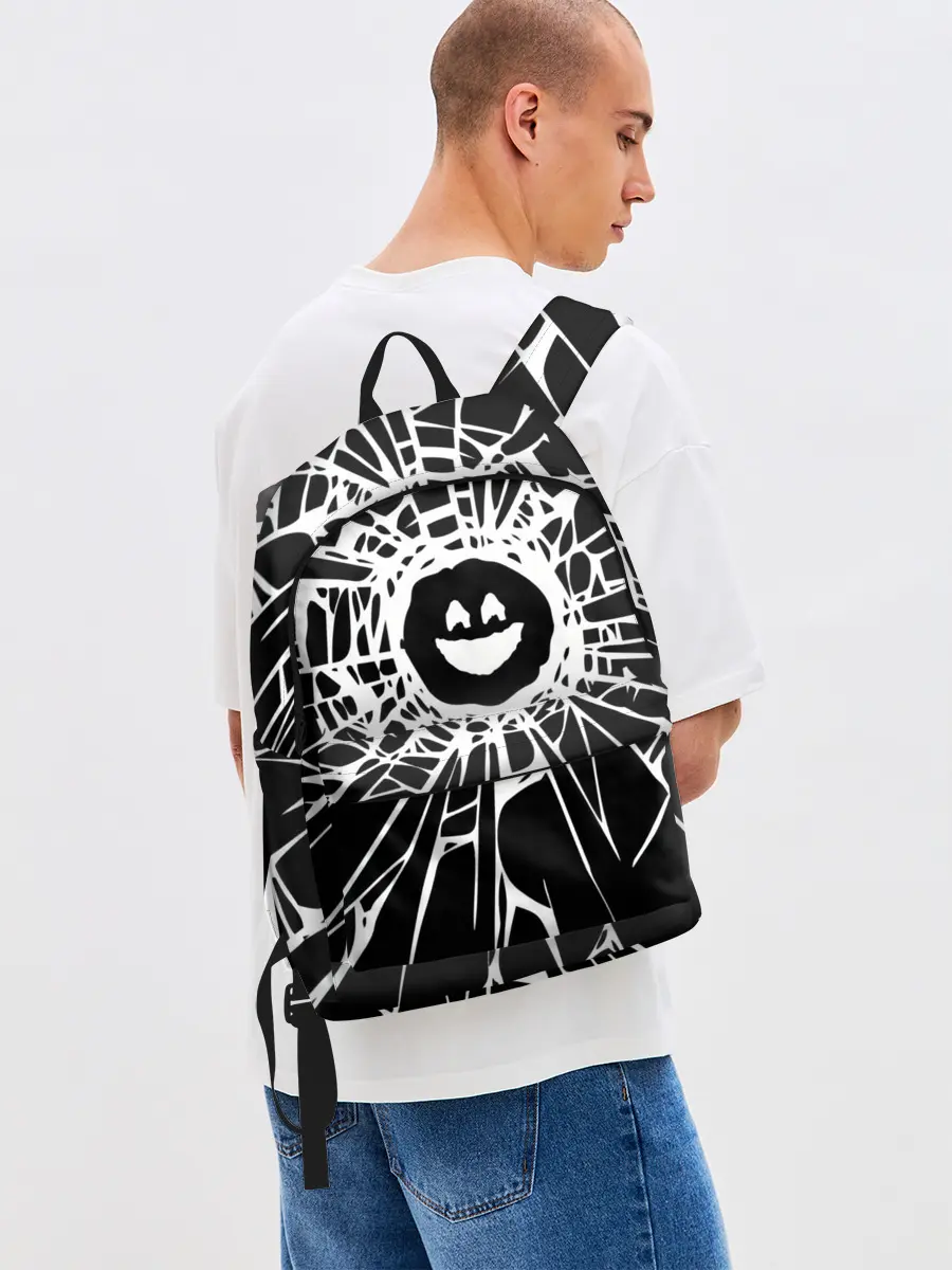 Рюкзак джинсовый / BLACK MIRROR