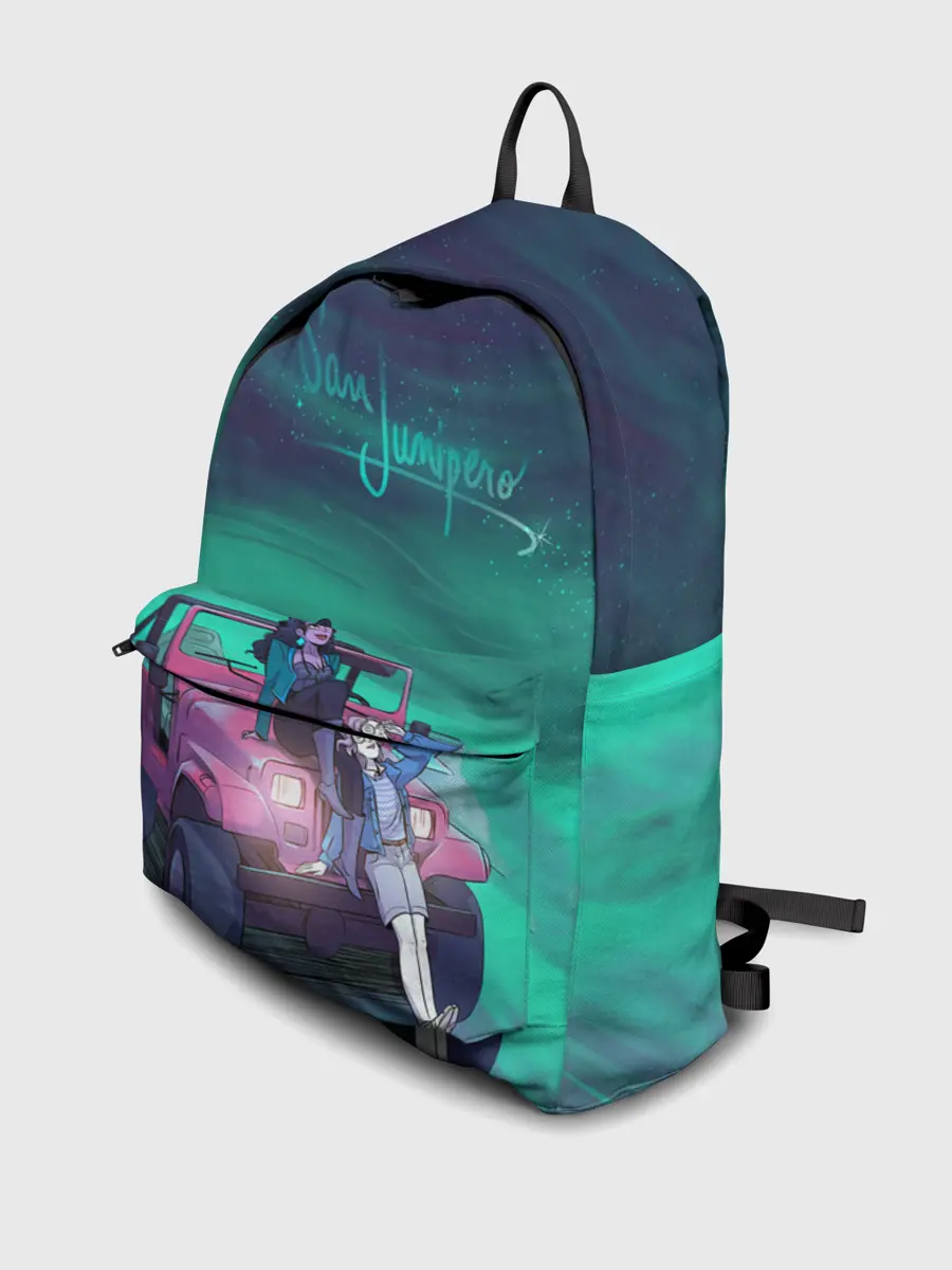 Рюкзак джинсовый / ЧЕРНОЕ ЗЕРКАЛО