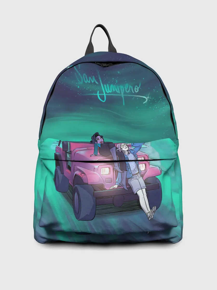 Рюкзак джинсовый / ЧЕРНОЕ ЗЕРКАЛО