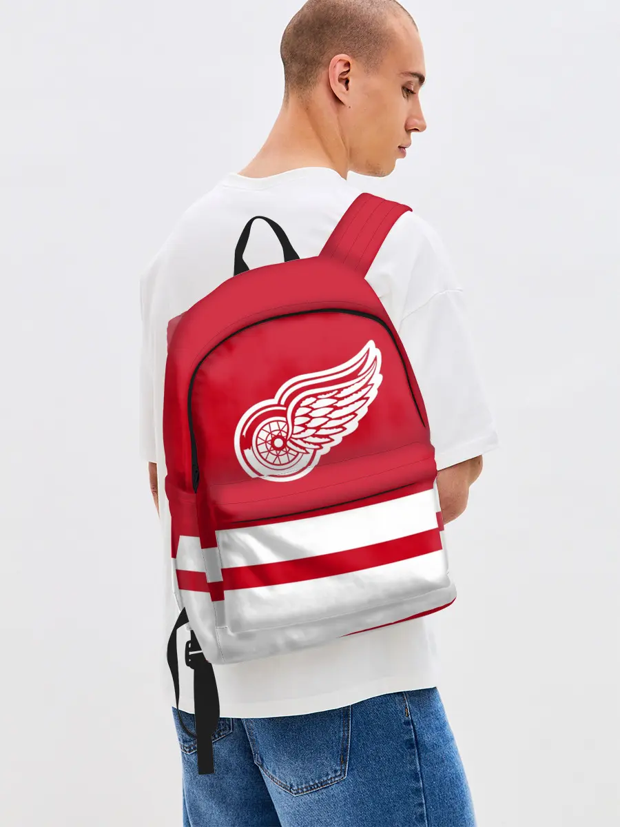 Рюкзак джинсовый / Детройт Ред Уингз