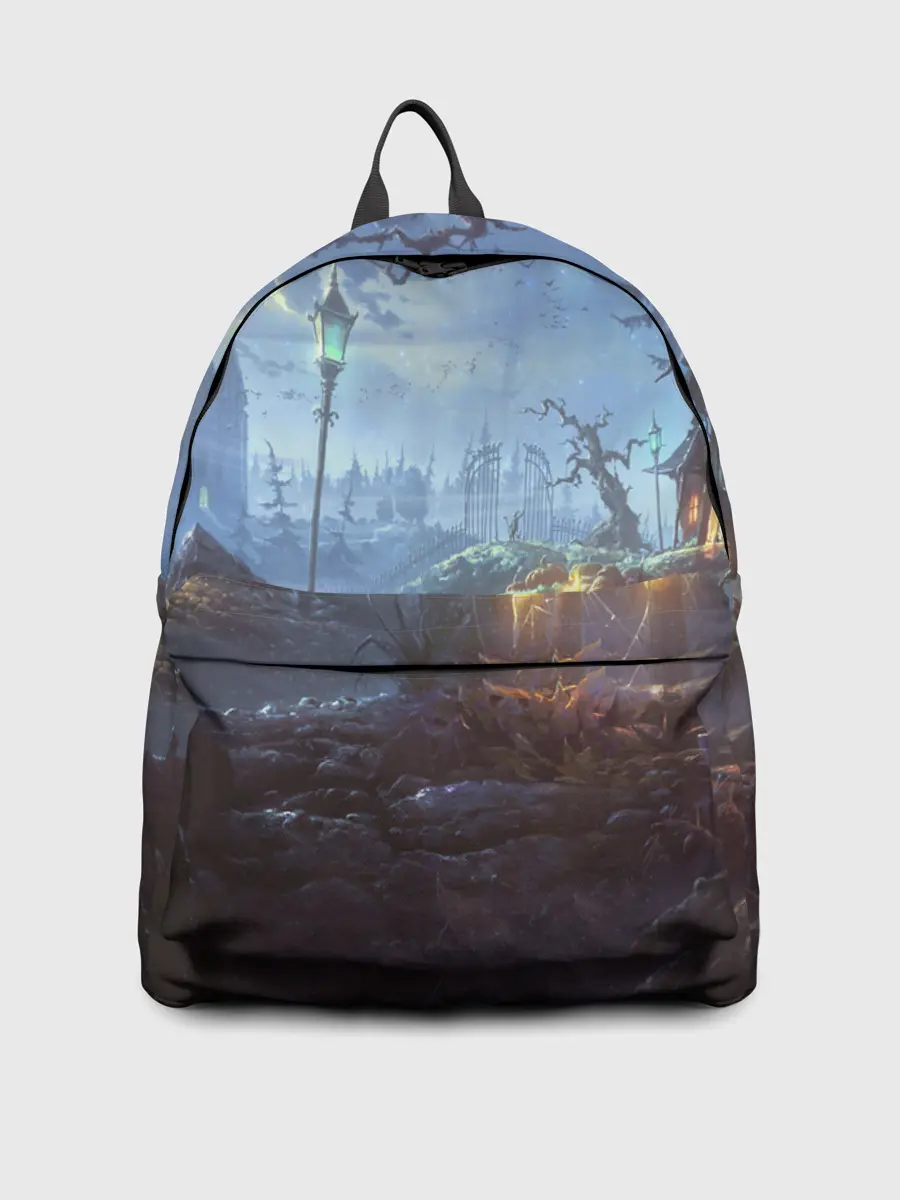 Рюкзак джинсовый / Halloween