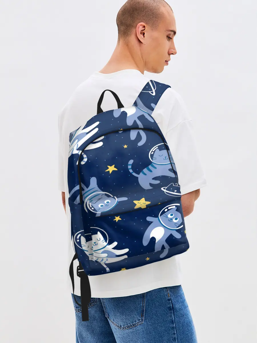 Рюкзак джинсовый / КОСМОКОТ