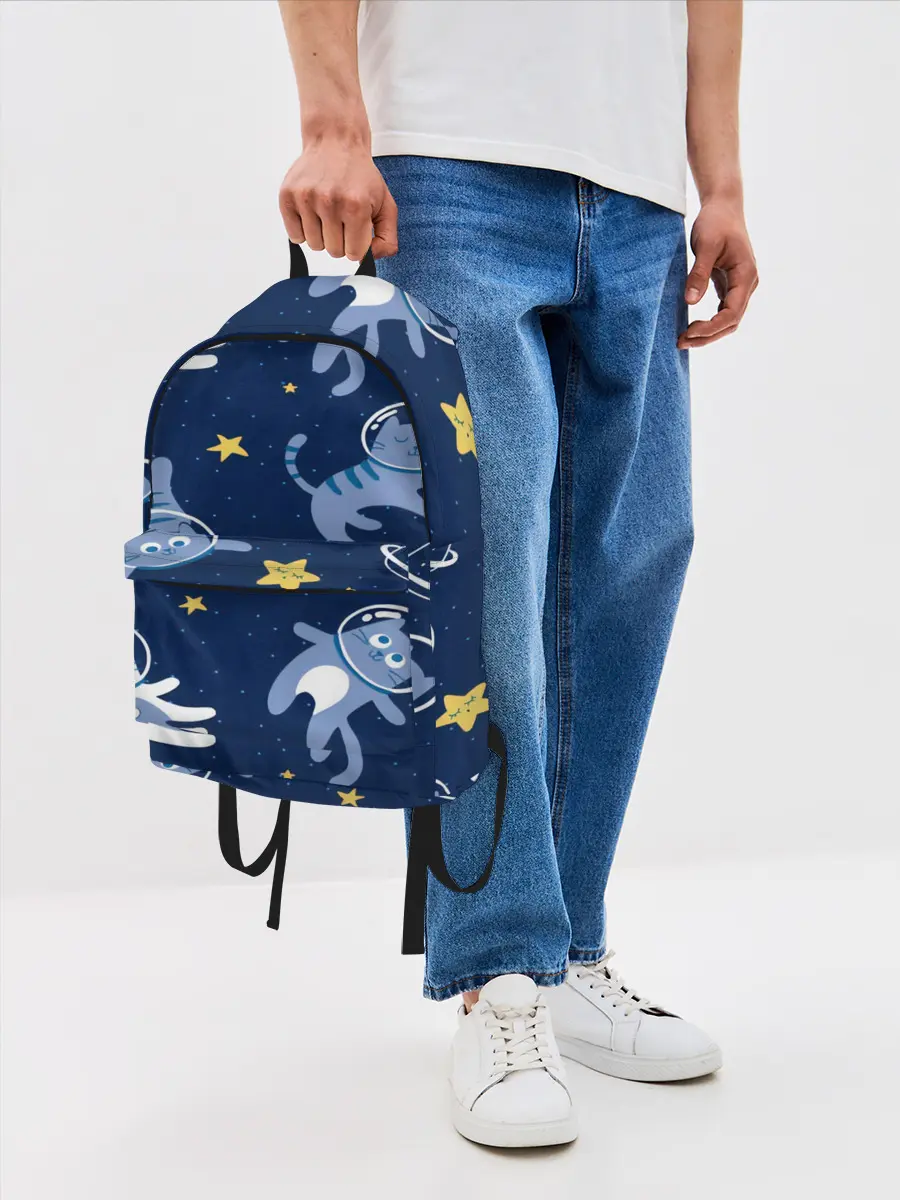 Рюкзак джинсовый / КОСМОКОТ