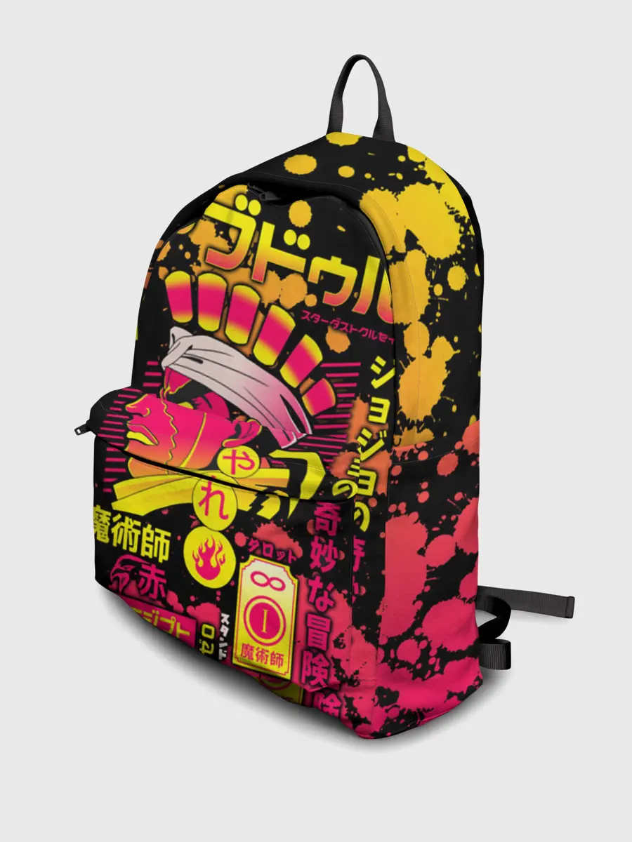 Рюкзак джинсовый / Приключения ДжоДжо