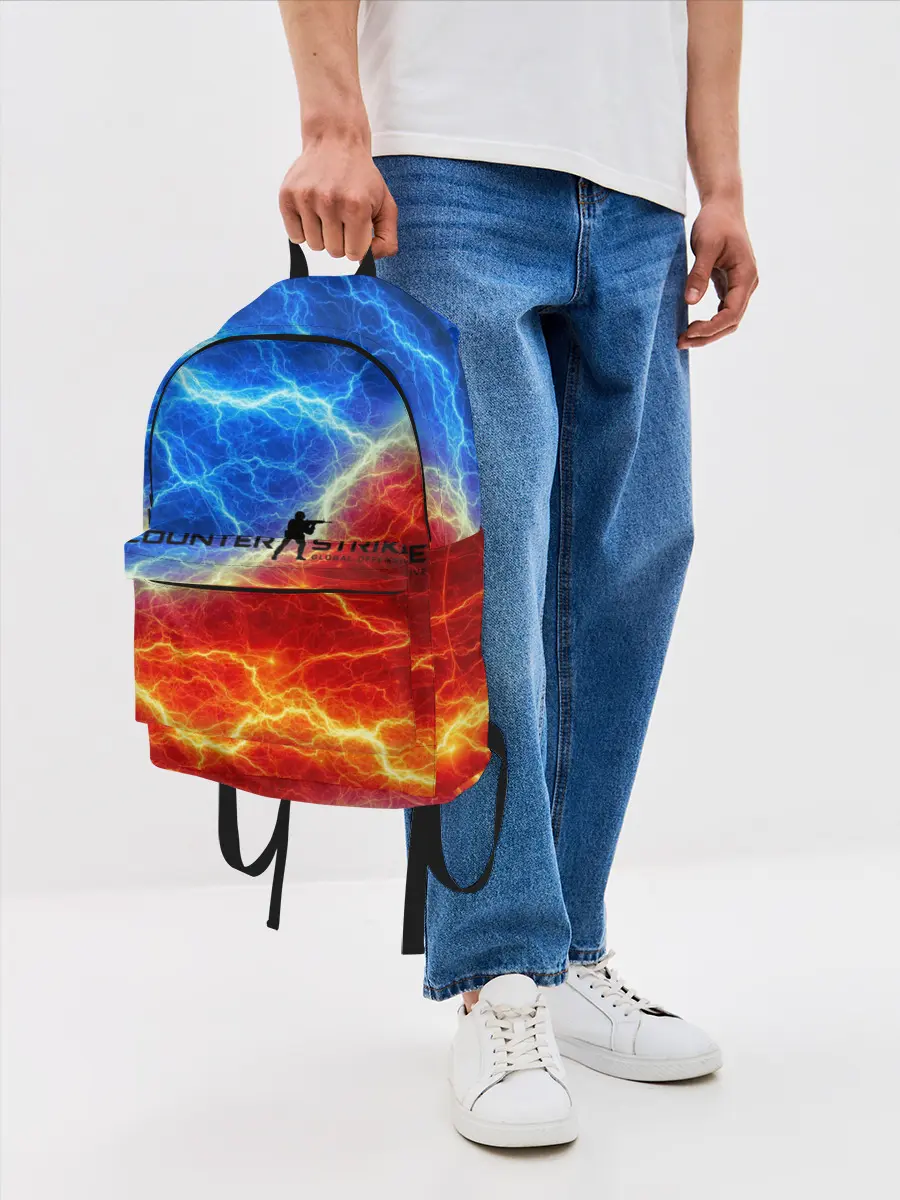 Рюкзак джинсовый / CSGO