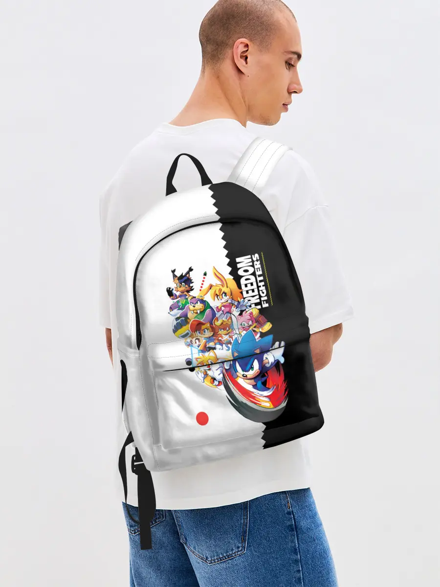 Рюкзак джинсовый / СОНИК